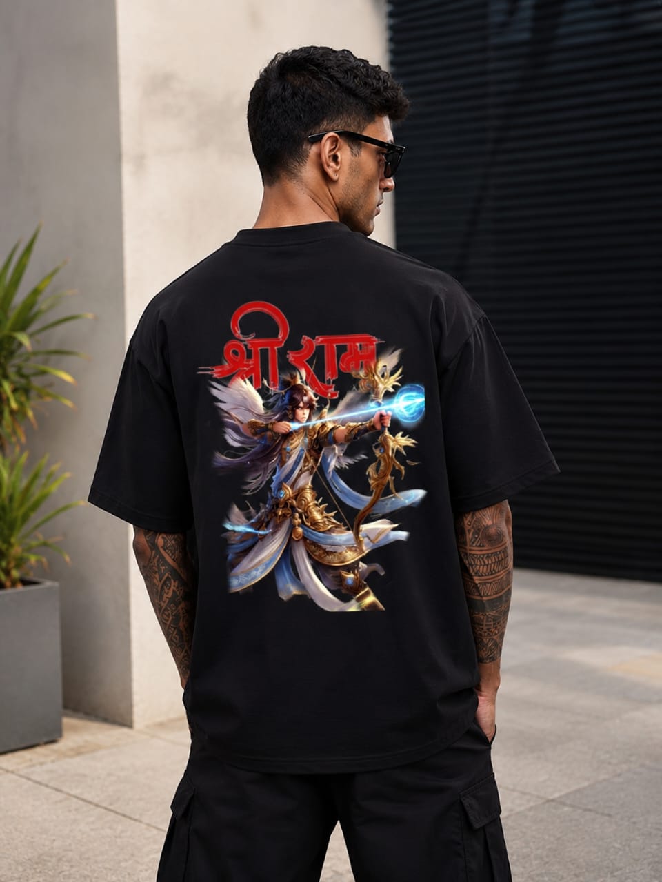 Dostana Shri Ram Oversized T-Shirt