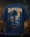 Ramayan Legacy Oversized T-Shirt (Navy Blue)